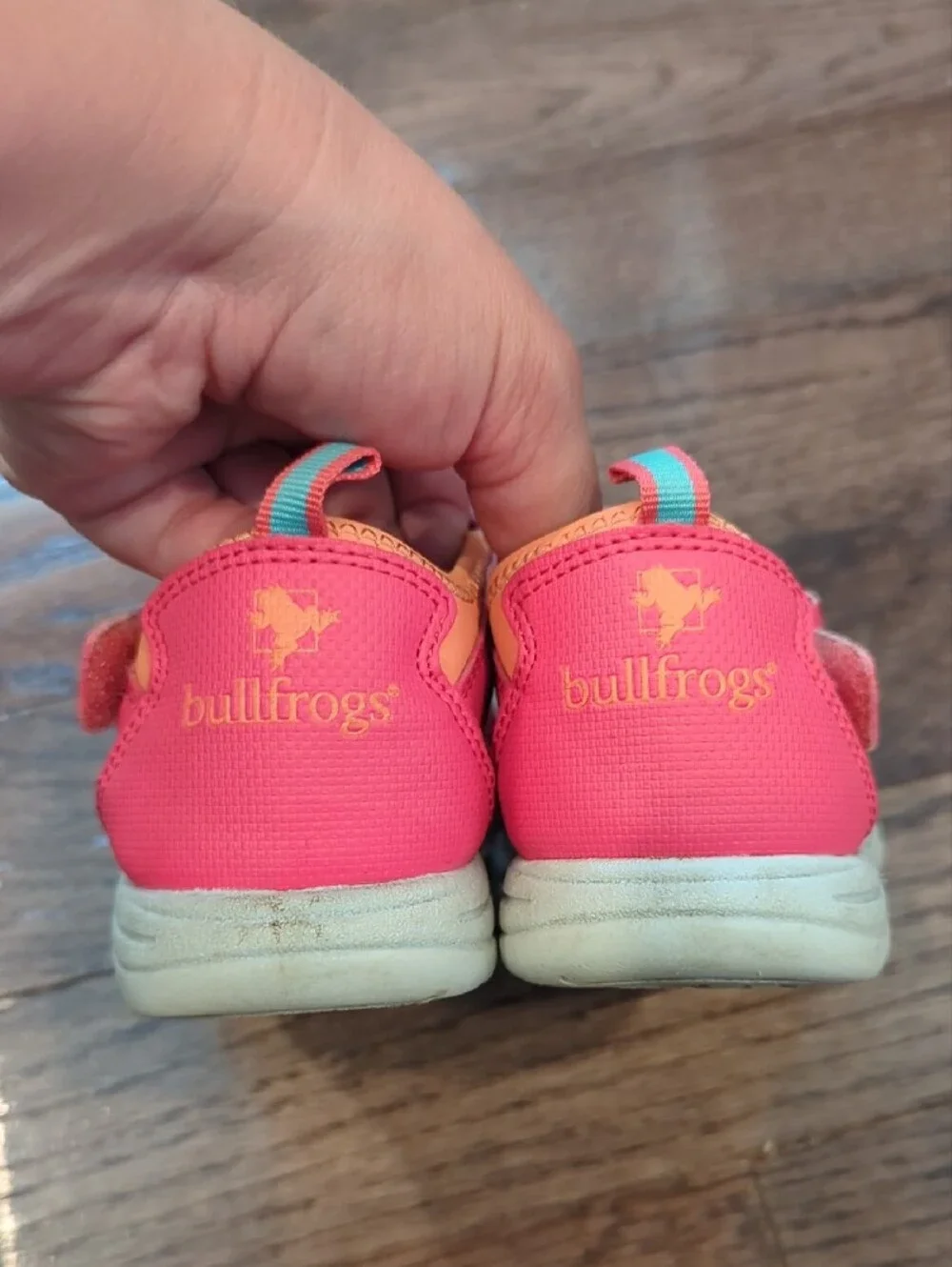 Bullfrog Water Sandals Pink Girls Size 11